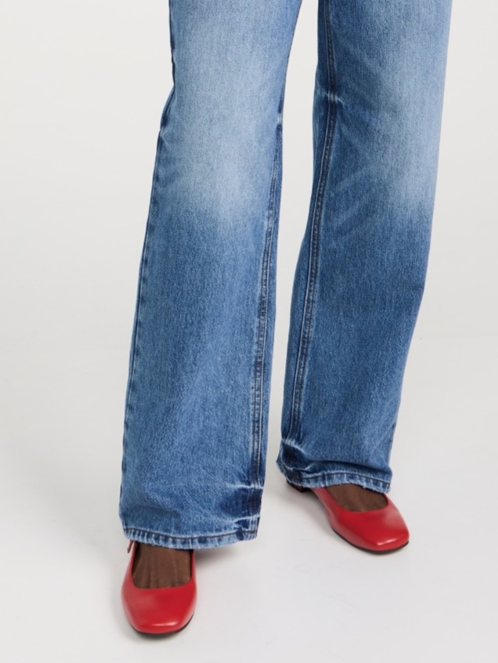 Alohas Ballet Flats Por Do Sol in Red - Picture 2 of 11